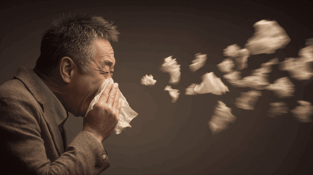 鼻水止まらないサラサラ自律神経