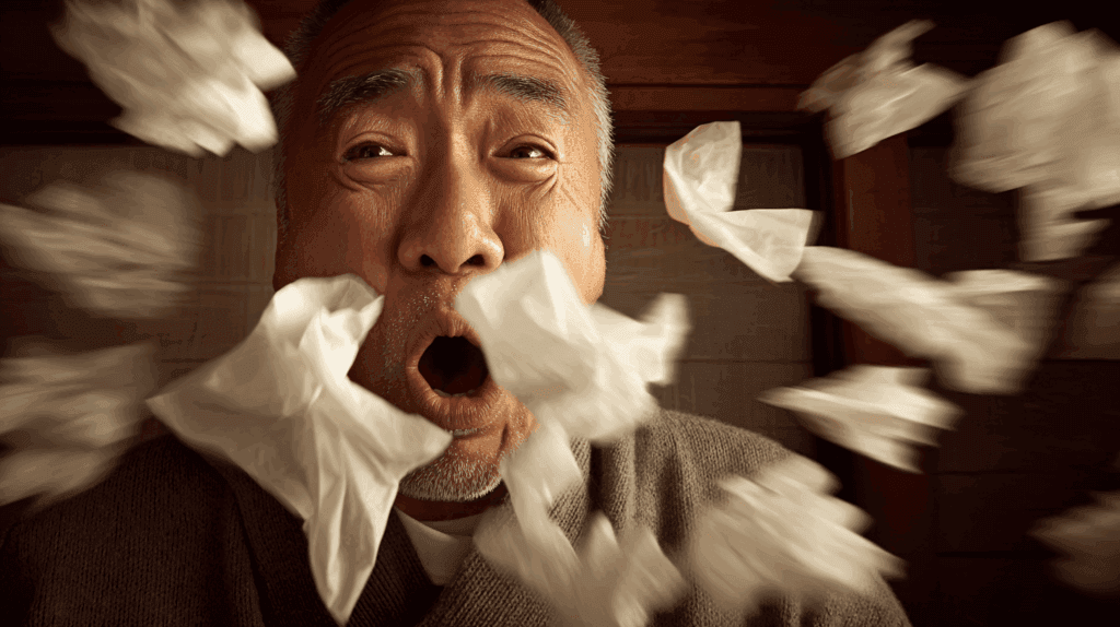 鼻水止まらないサラサラ自律神経